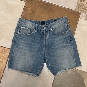 Edwin Women's Medium Blue Cutoff Denim Shorts